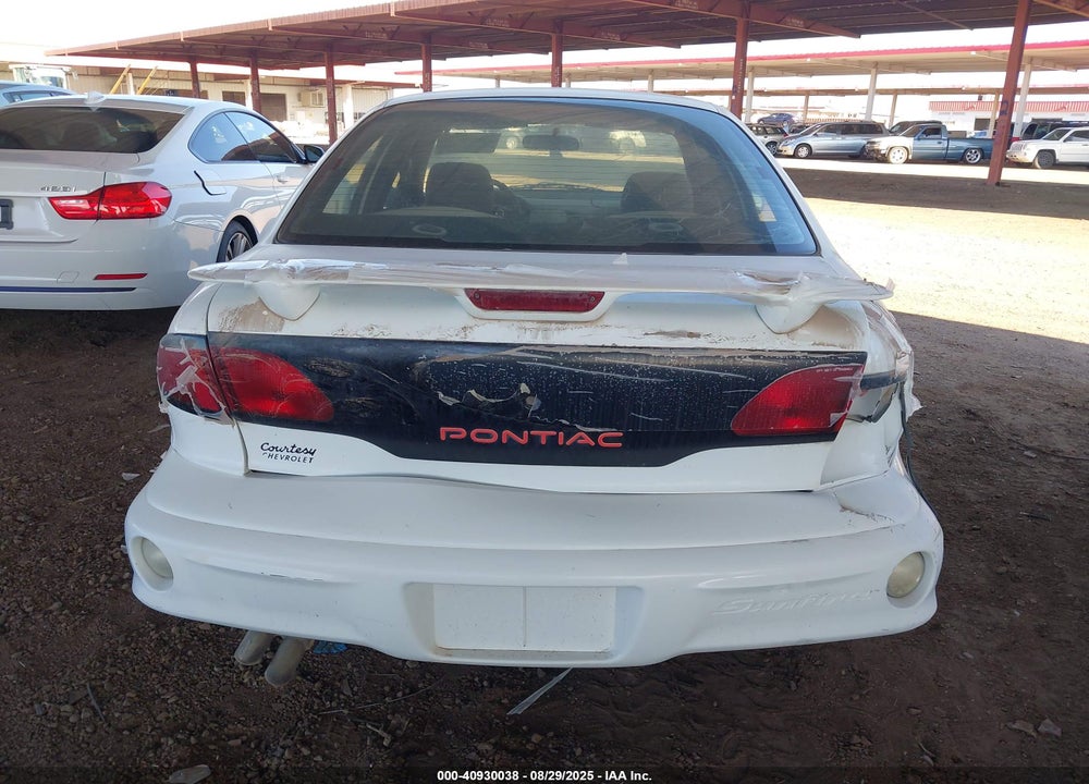 2001 PONTIAC SUNFIRE SE VIN: 1G2JB524217419072
