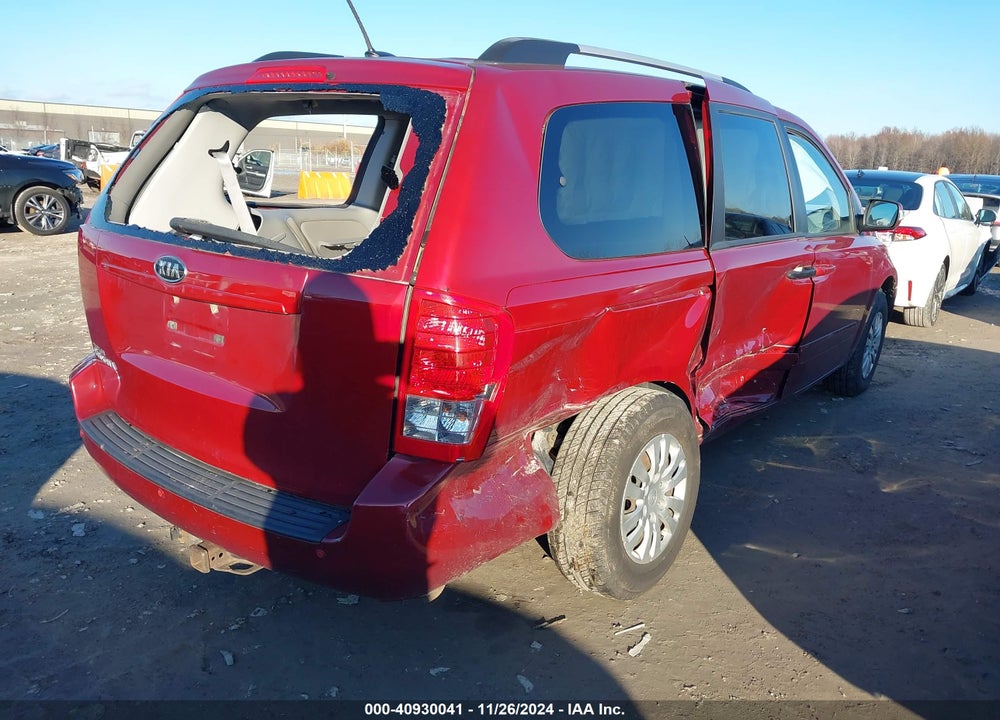 2012 KIA SEDONA LX VIN: KNDMG4C74C6447025