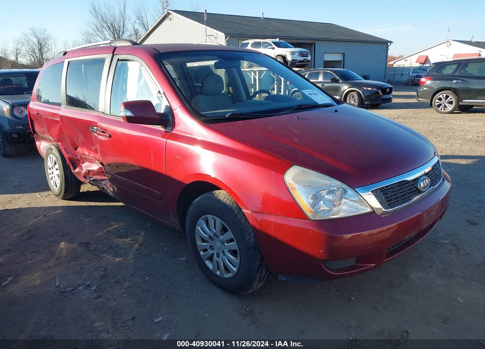 2012 KIA SEDONA LX VIN: KNDMG4C74C6447025