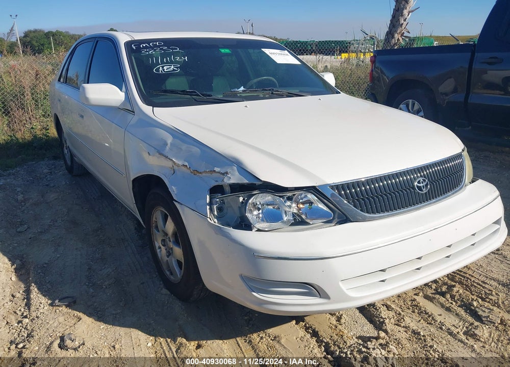 2000 TOYOTA AVALON XL VIN: 4T1BF28BXYU113527