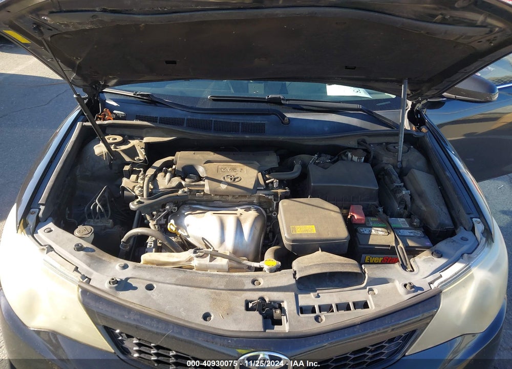 2012 TOYOTA CAMRY SE VIN: 4T1BF1FK2CU031930