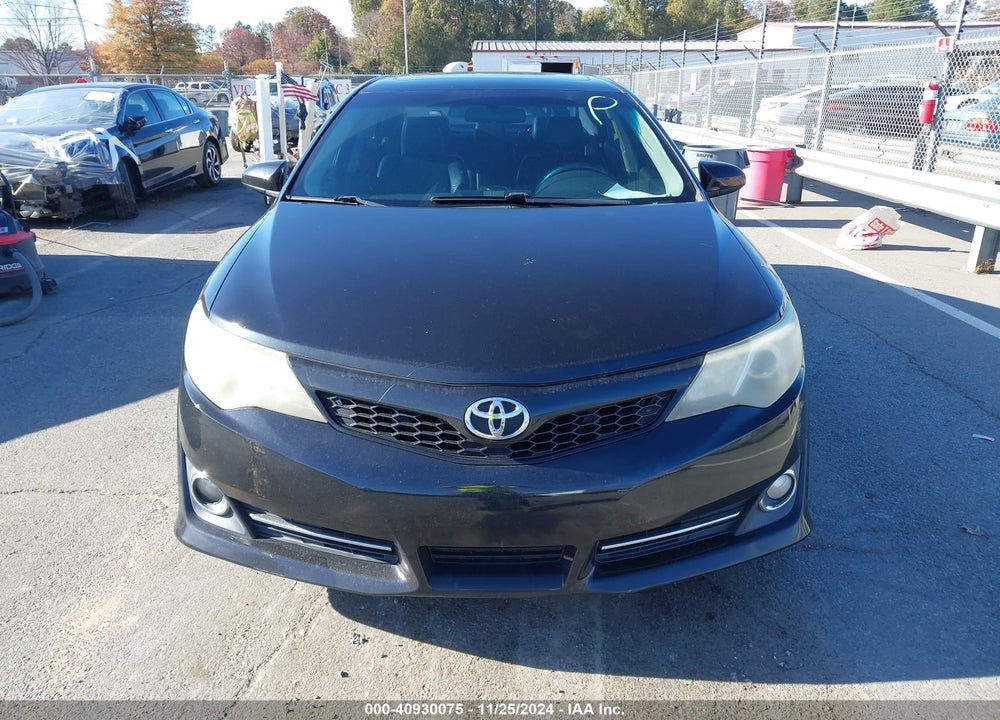 2012 TOYOTA CAMRY SE VIN: 4T1BF1FK2CU031930