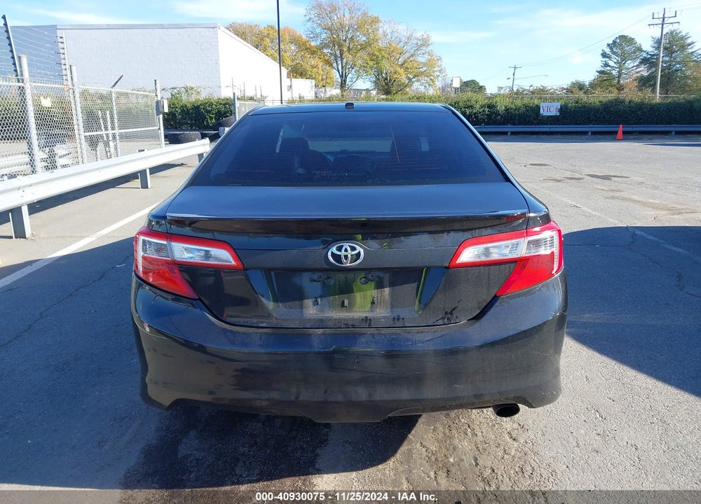 2012 TOYOTA CAMRY SE VIN: 4T1BF1FK2CU031930