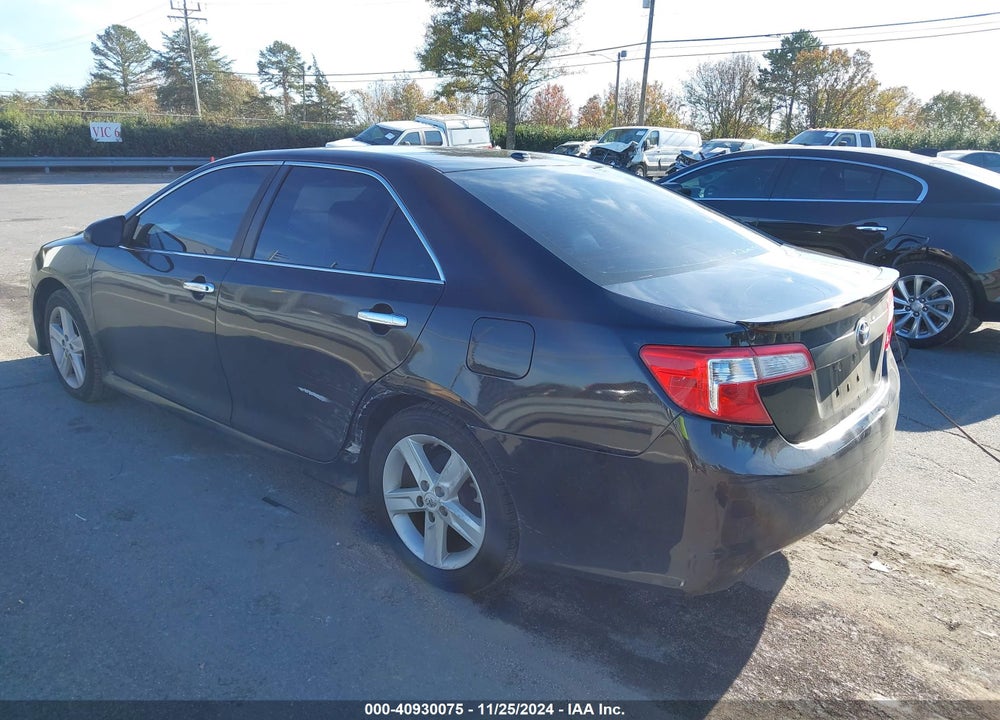 2012 TOYOTA CAMRY SE VIN: 4T1BF1FK2CU031930