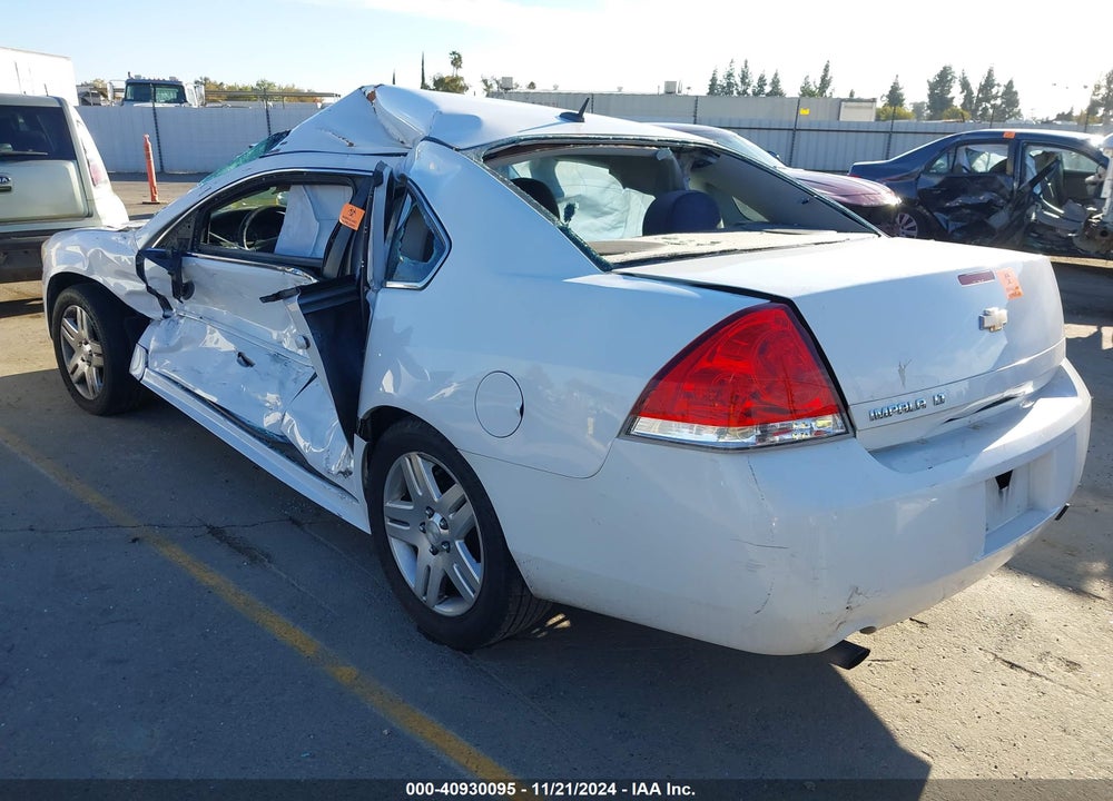 2013 CHEVROLET IMPALA LT VIN: 2G1WG5E35D1220596