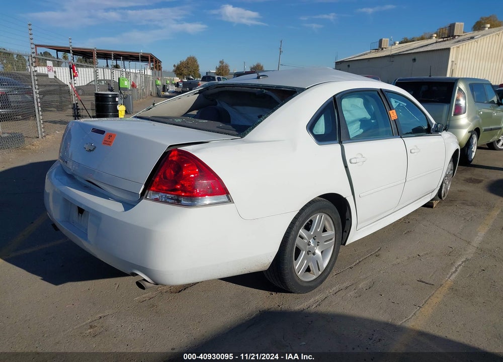 2013 CHEVROLET IMPALA LT VIN: 2G1WG5E35D1220596