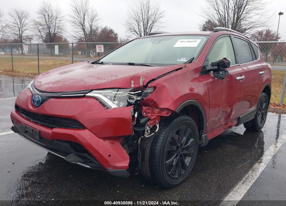 2018 TOYOTA RAV4 HYBRID LIMITED VIN: JTMDJREV0JD239792