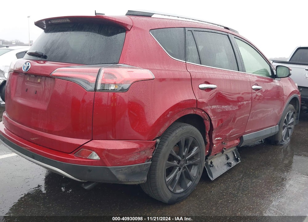 2018 TOYOTA RAV4 HYBRID LIMITED VIN: JTMDJREV0JD239792