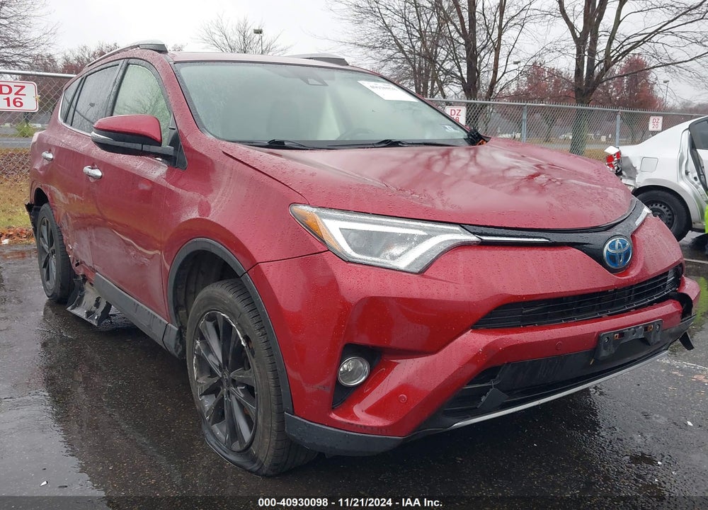 2018 TOYOTA RAV4 HYBRID LIMITED VIN: JTMDJREV0JD239792