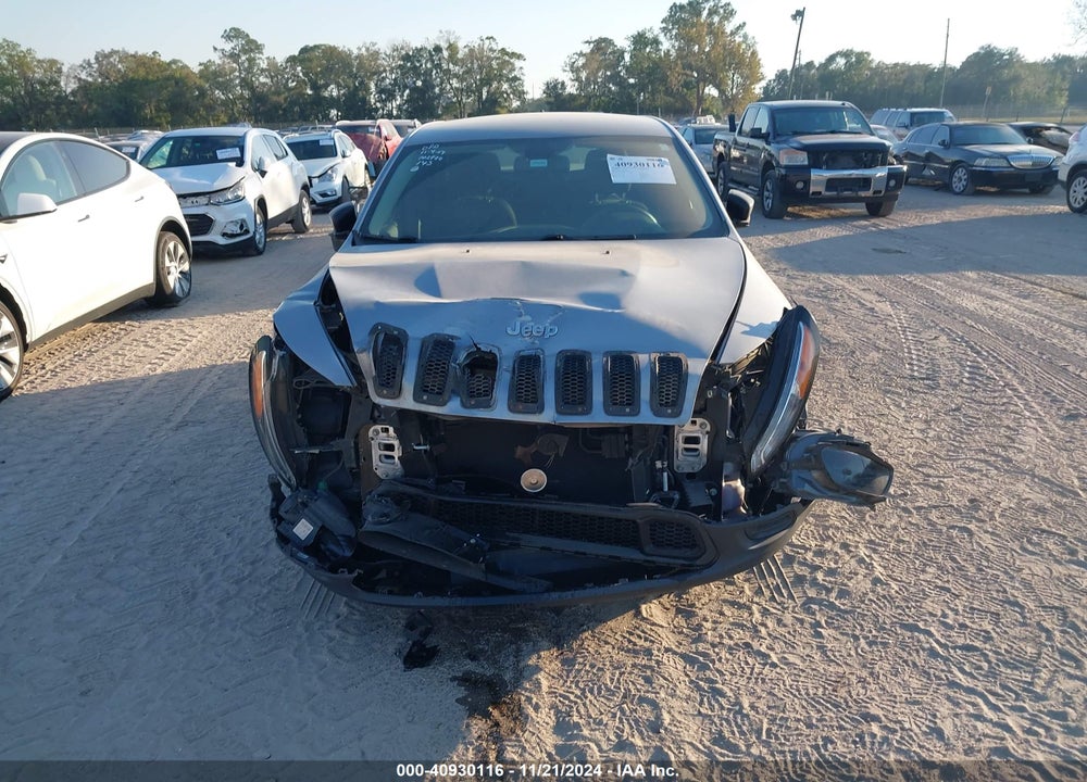2016 JEEP CHEROKEE SPORT VIN: 1C4PJMAB5GW266446