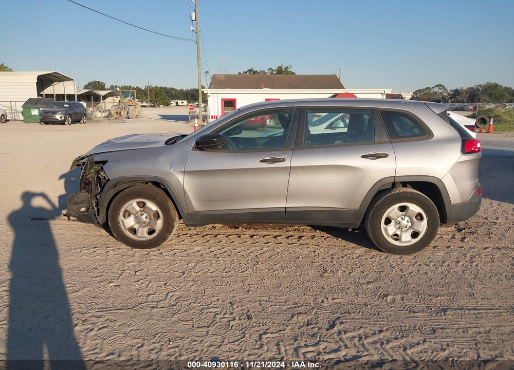 2016 JEEP CHEROKEE SPORT VIN: 1C4PJMAB5GW266446