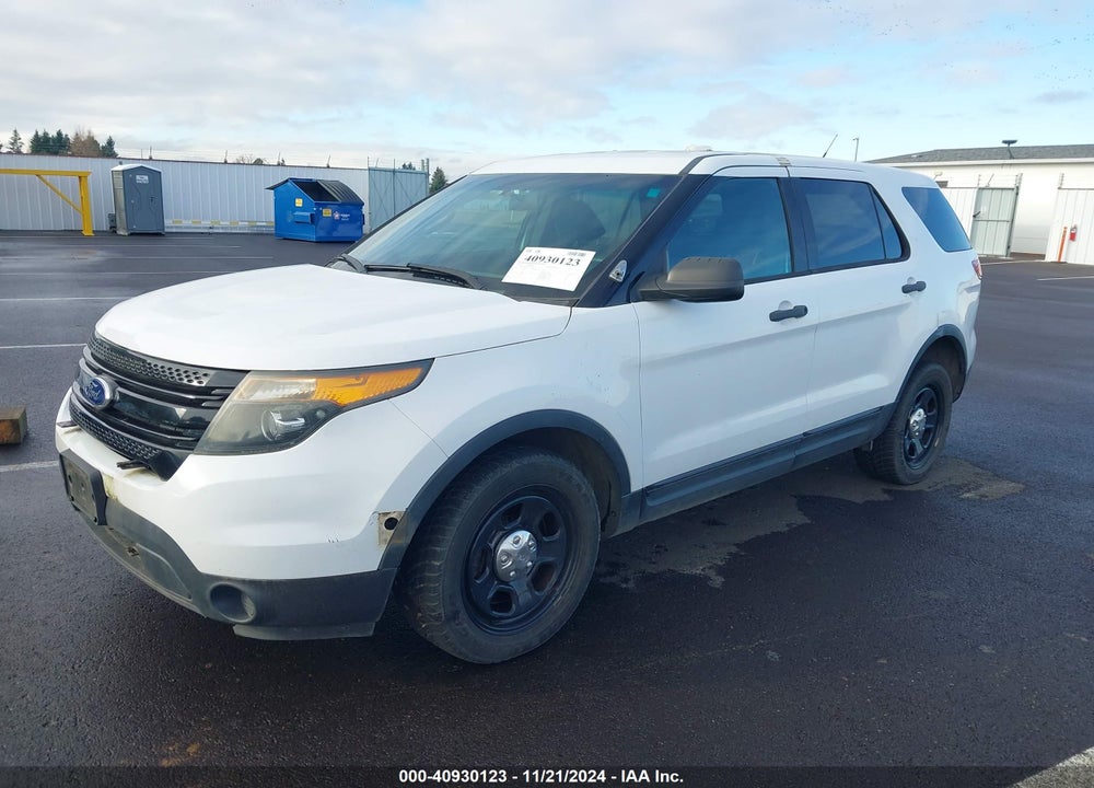 2014 FORD UTILITY POLICE INTERCEPTOR VIN: 1FM5K8AR3EGA28896
