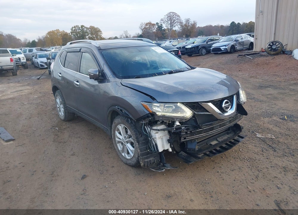 2015 NISSAN ROGUE SV VIN: 5N1AT2MV6FC783308