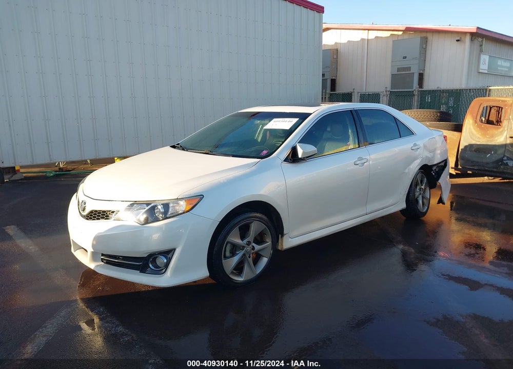 2012 TOYOTA CAMRY SE/SE LIMITED EDITION VIN: 4T1BF1FK9CU623938