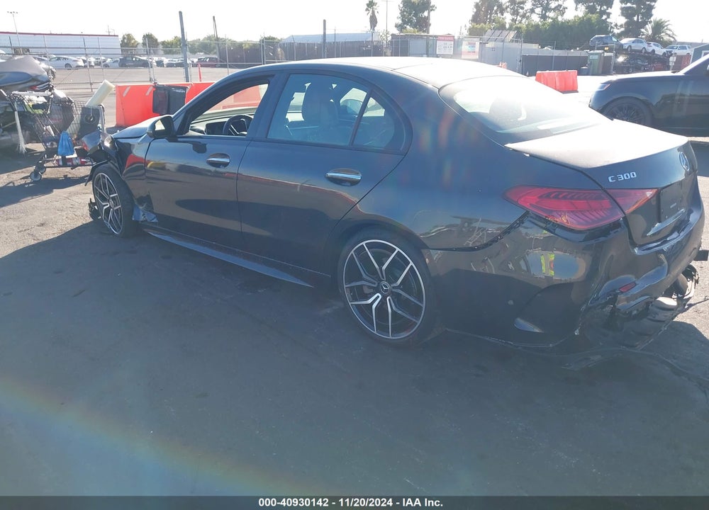 2023 MERCEDES-BENZ C 300 SEDAN VIN: W1KAF4GB3PR104639