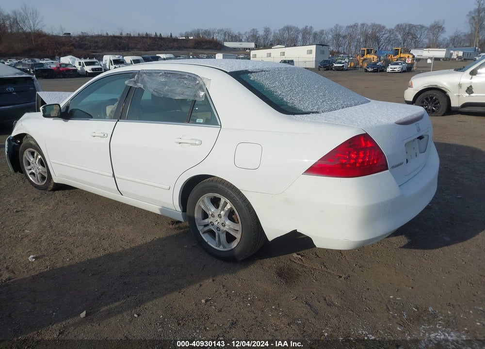 2007 HONDA ACCORD 2.4 SE VIN: 1HGCM56397A174820