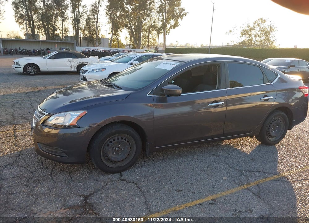 2015 NISSAN SENTRA SV VIN: 3N1AB7AP3FY246299