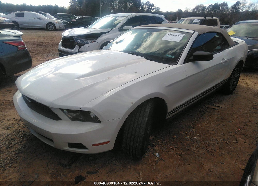 2011 FORD MUSTANG V6 PREMIUM VIN: 1ZVBP8EM8B5119870