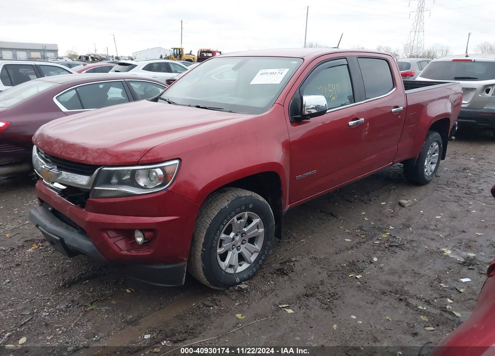 2016 CHEVROLET COLORADO VIN: 1GCGTCE31G1149550