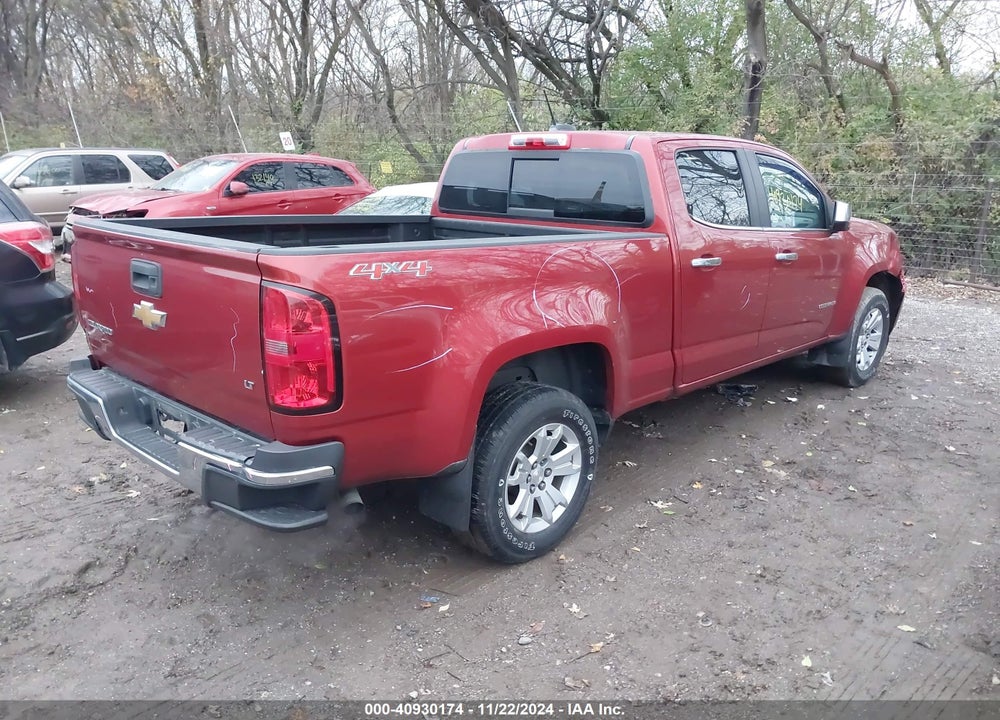 2016 CHEVROLET COLORADO VIN: 1GCGTCE31G1149550