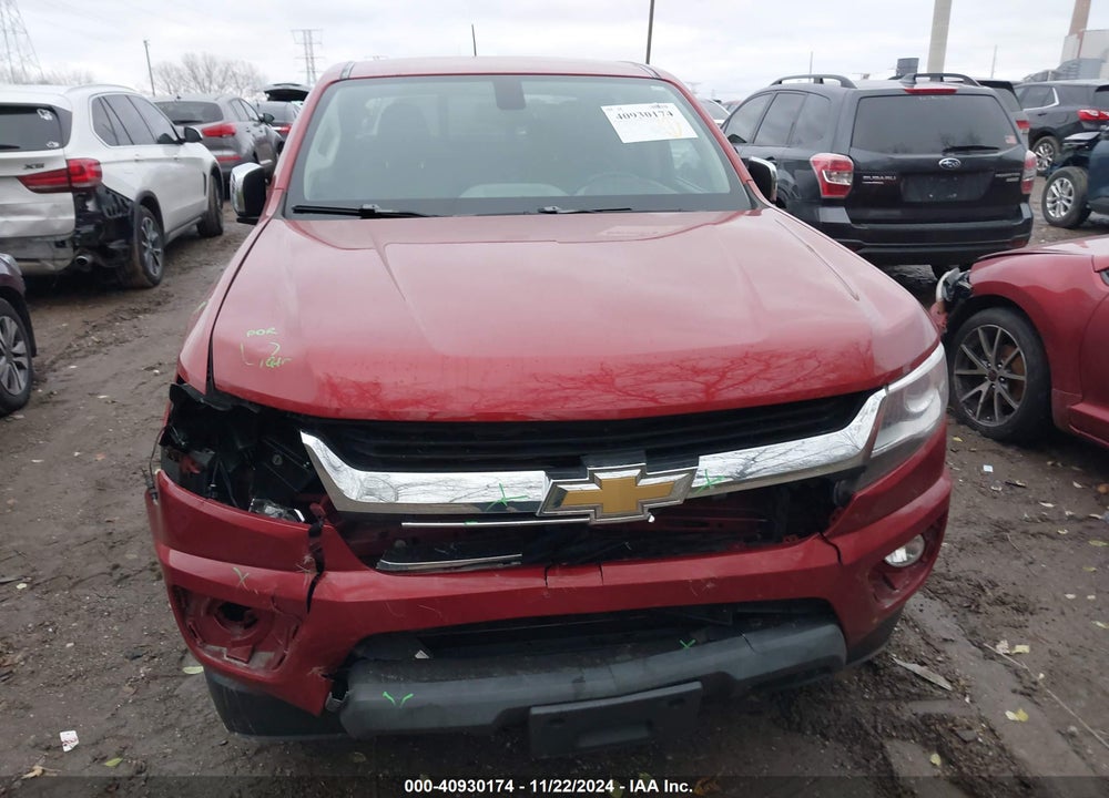 2016 CHEVROLET COLORADO VIN: 1GCGTCE31G1149550