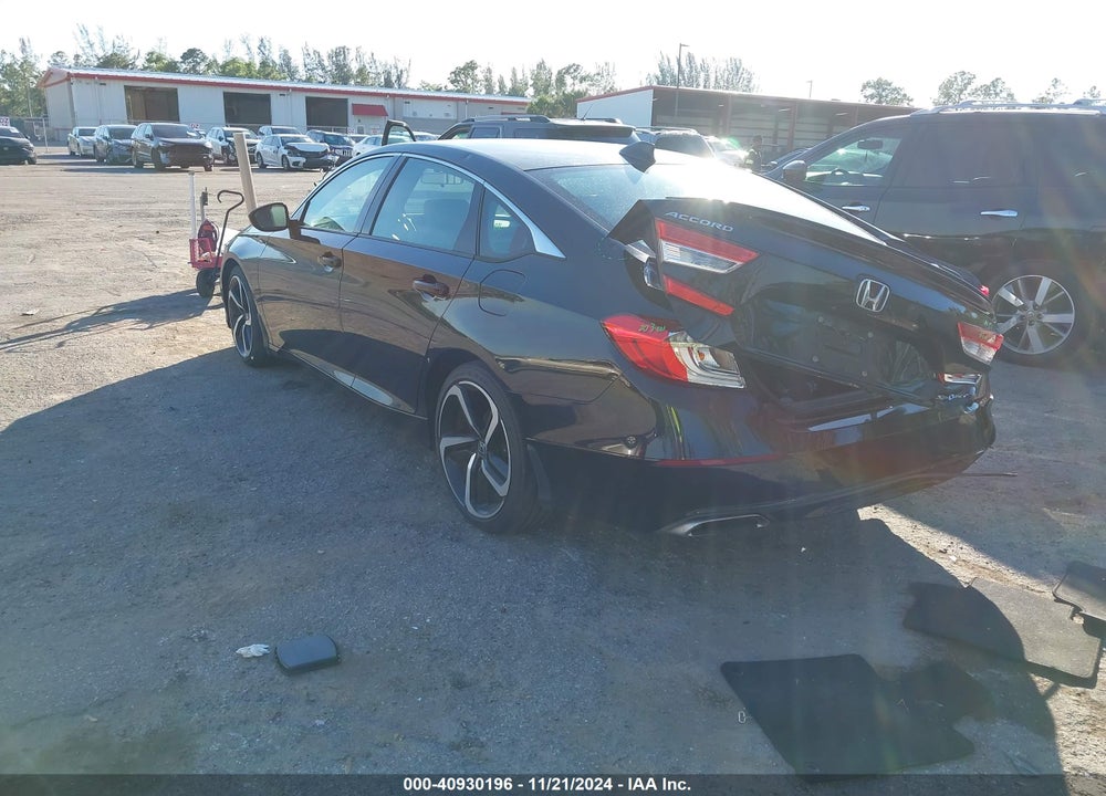 2019 HONDA ACCORD SPORT VIN: 1HGCV1F34KA164825