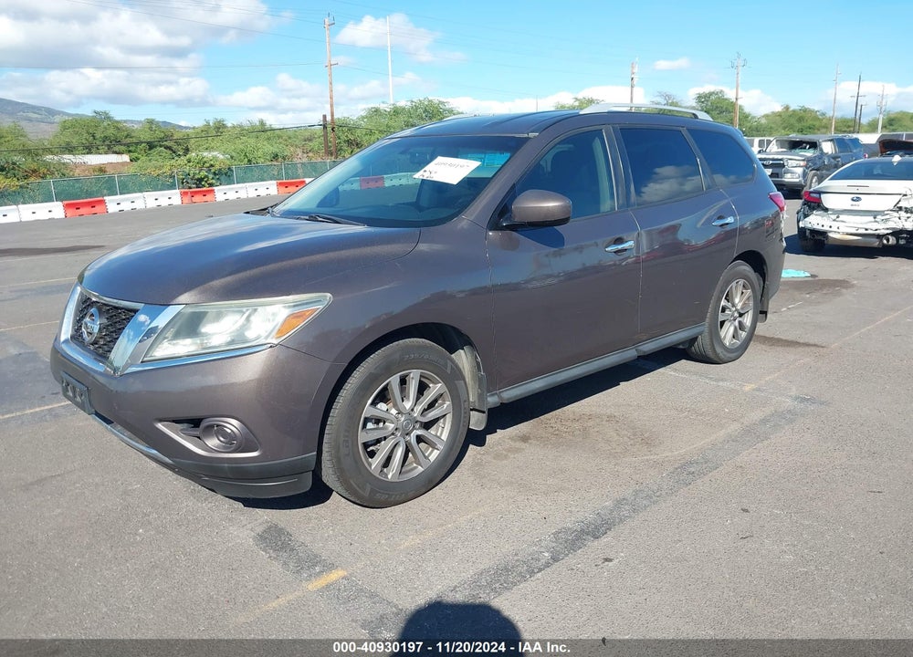 2015 NISSAN PATHFINDER S VIN: 5N1AR2MN4FC669550