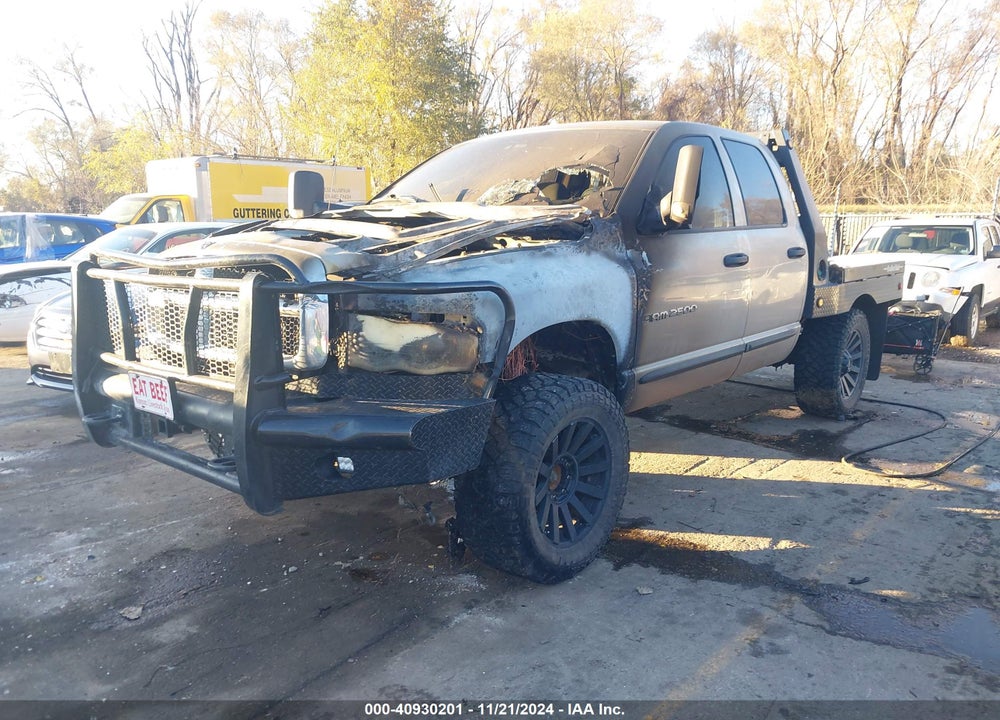 2003 DODGE RAM 2500 SLT/LARAMIE/ST VIN: 1D7KU28663J534884