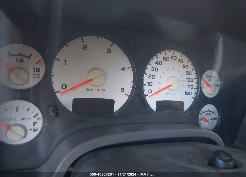 2003 DODGE RAM 2500 SLT/LARAMIE/ST VIN: 1D7KU28663J534884