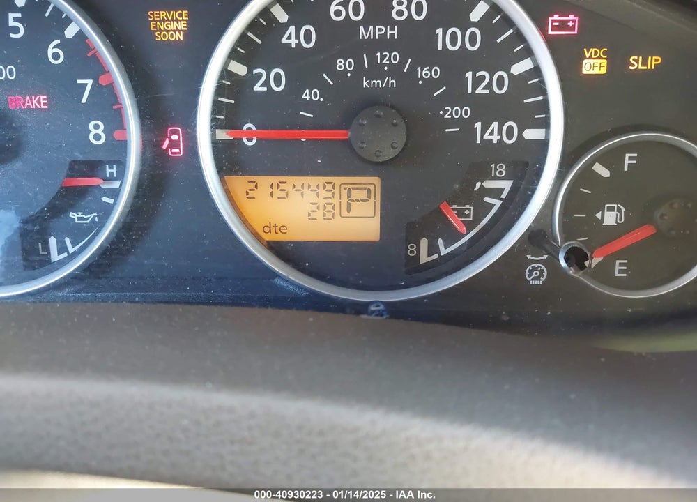 2005 NISSAN PATHFINDER VIN: 5N1AR18U65C770972
