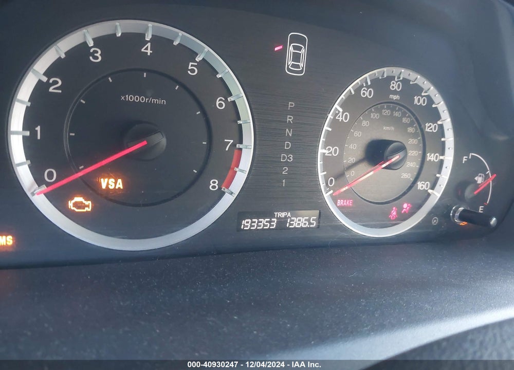 2008 HONDA ACCORD 2.4 EX-L VIN: 1HGCP268X8A068301