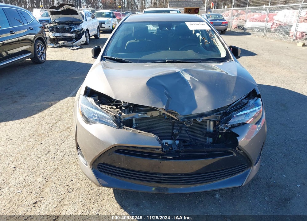 2017 TOYOTA COROLLA LE VIN: 2T1BURHE8HC829546