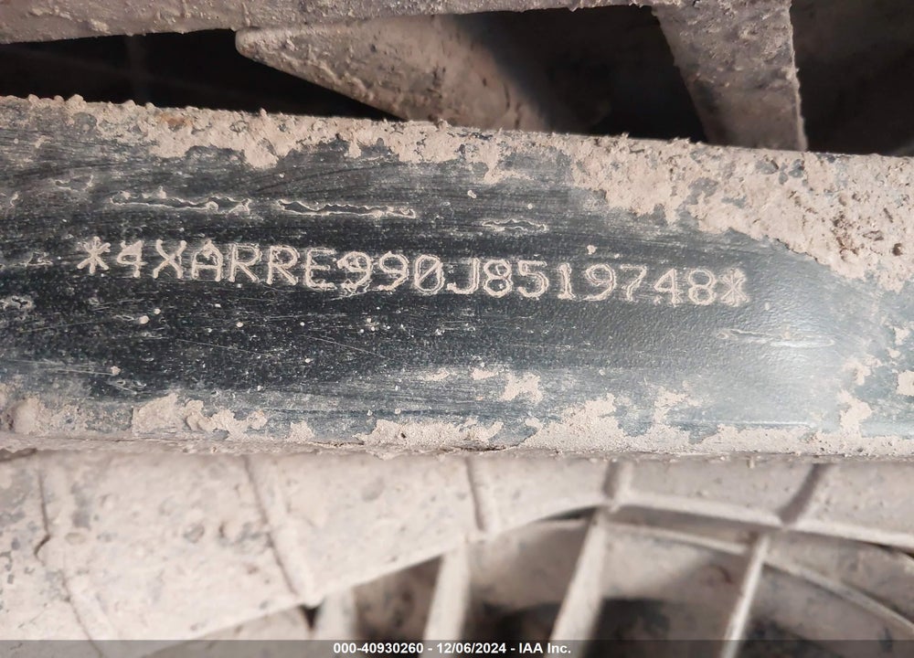 2018 POLARIS RANGER XP 1000 EPS VIN: 4XARRE990J8519748
