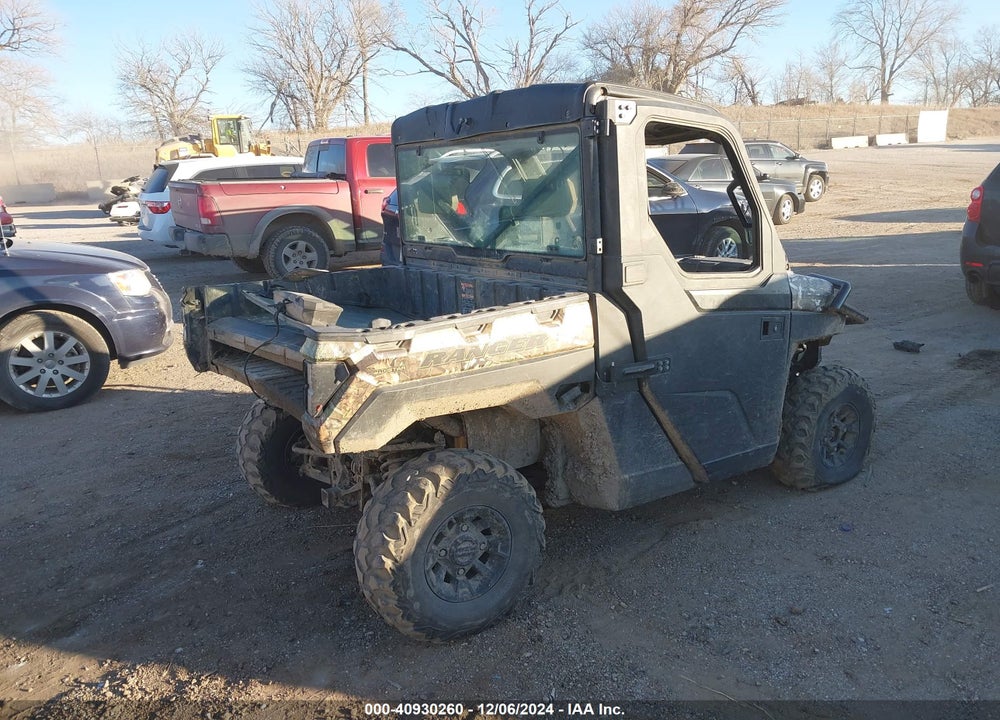 2018 POLARIS RANGER XP 1000 EPS VIN: 4XARRE990J8519748