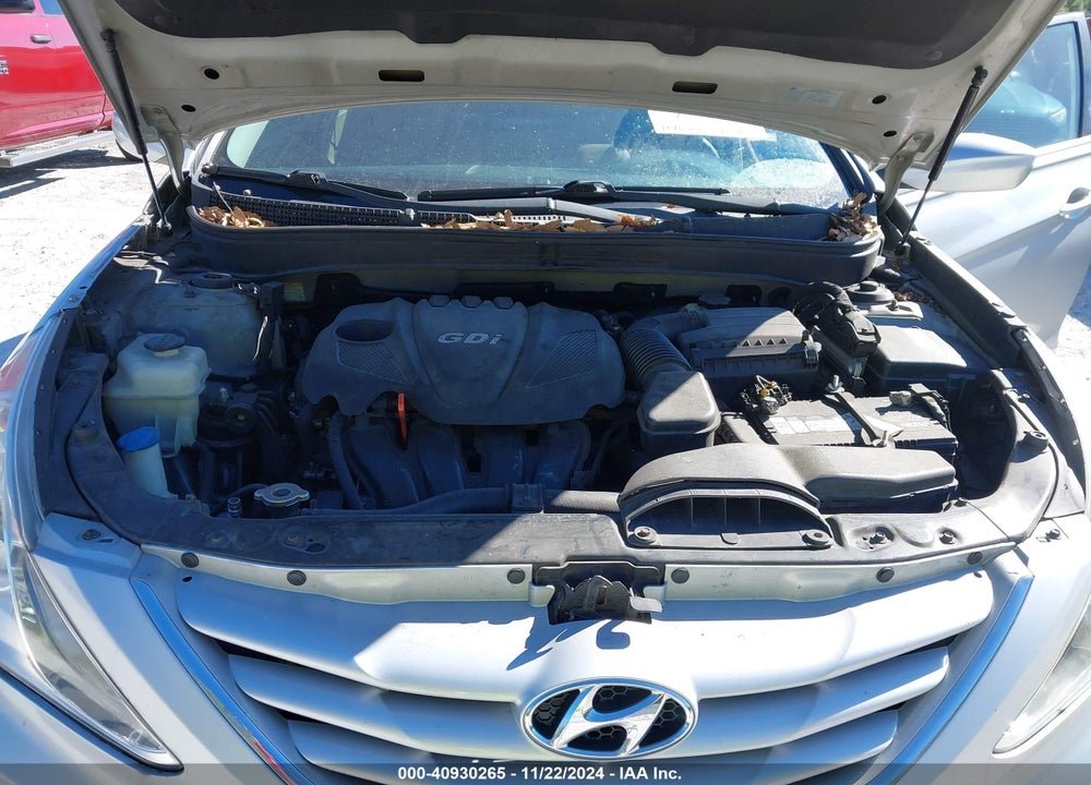 2012 HYUNDAI SONATA GLS VIN: 5NPEB4ACXCH370007
