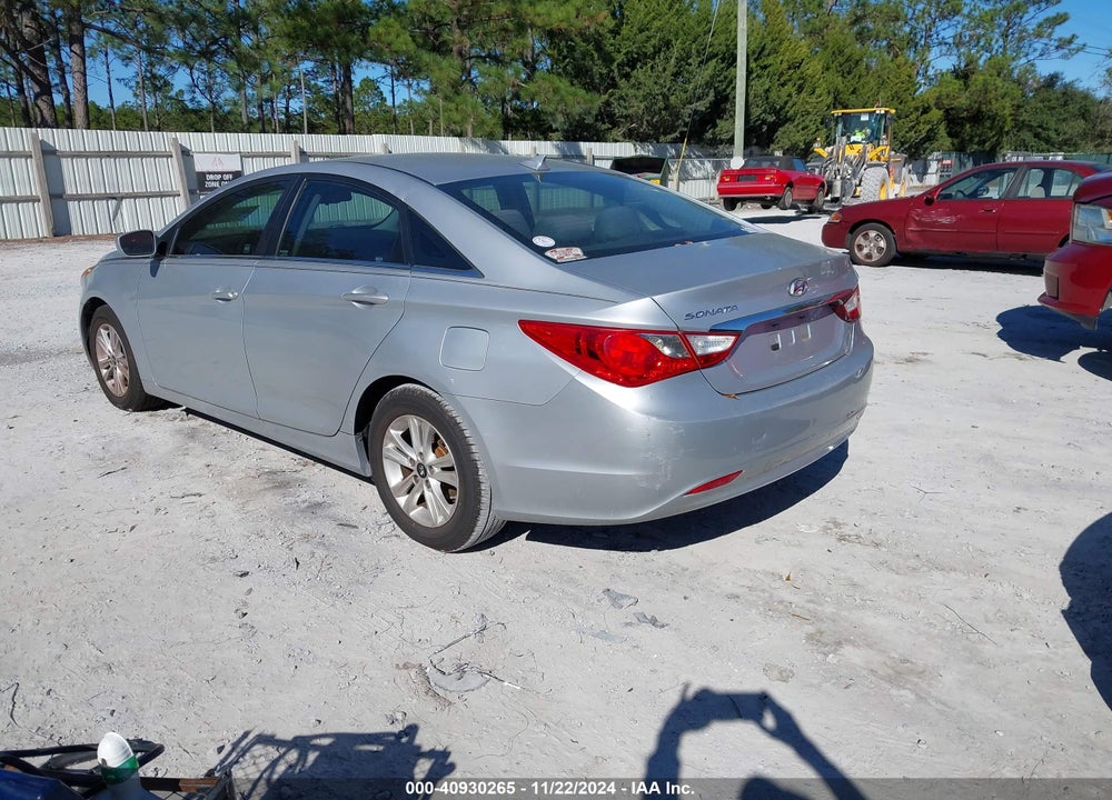2012 HYUNDAI SONATA GLS VIN: 5NPEB4ACXCH370007