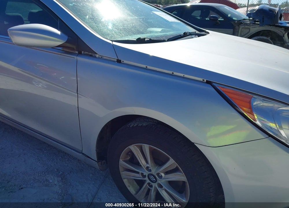 2012 HYUNDAI SONATA GLS VIN: 5NPEB4ACXCH370007