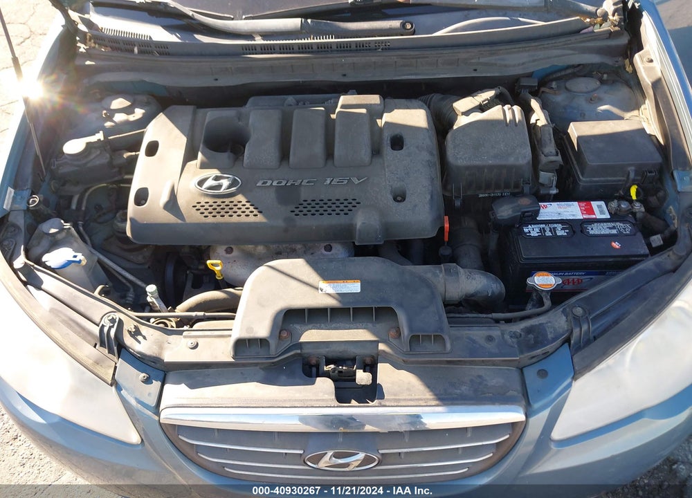 2007 HYUNDAI ELANTRA GLS/LIMITED/SE VIN: KMHDU46D97U093204