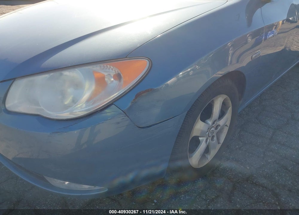 2007 HYUNDAI ELANTRA GLS/LIMITED/SE VIN: KMHDU46D97U093204