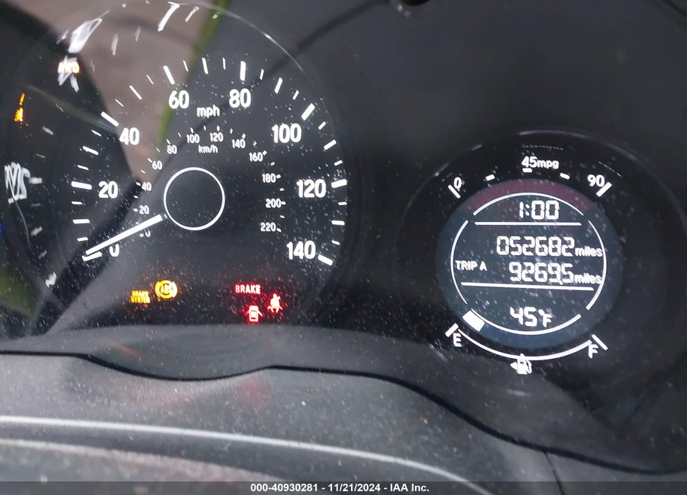 2020 HONDA HR-V AWD LX VIN: 3CZRU6H36LM730603