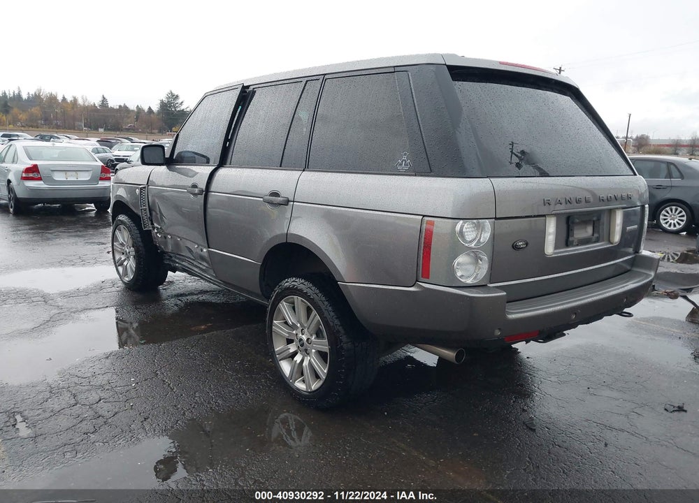 2007 LAND ROVER RANGE ROVER SUPERCHARGED VIN: SALMF13427A261552