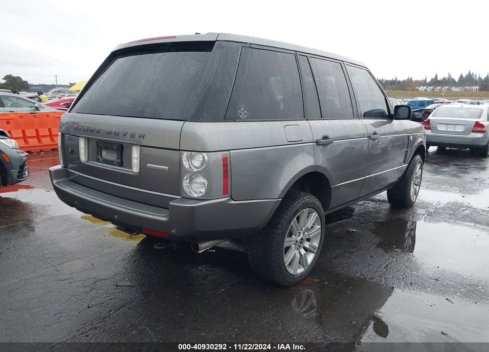 2007 LAND ROVER RANGE ROVER SUPERCHARGED VIN: SALMF13427A261552