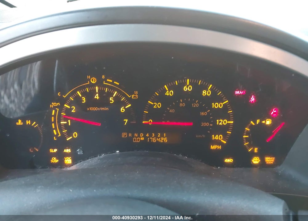 2004 INFINITI QX56 VIN: 5N3AA08C64N802094