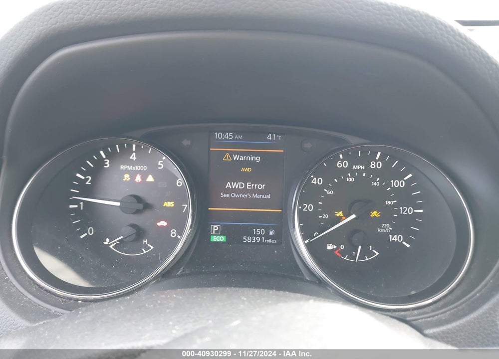 2020 NISSAN ROGUE SV INTELLIGENT AWD VIN: JN8AT2MV5LW135140