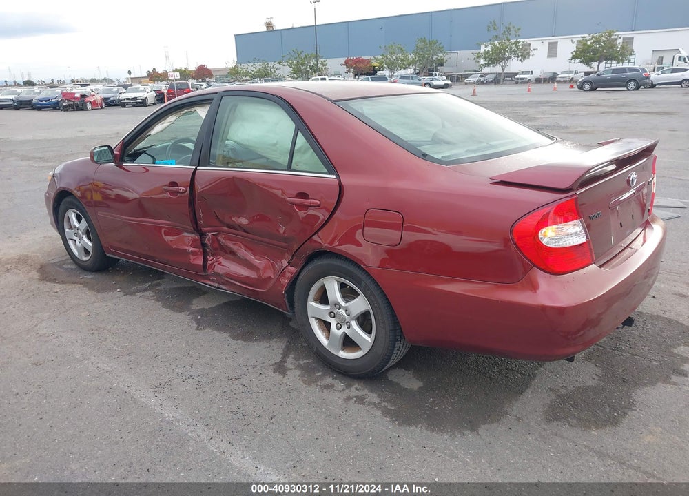 2004 TOYOTA CAMRY SE V6 VIN: 4T1BA30K94U502458