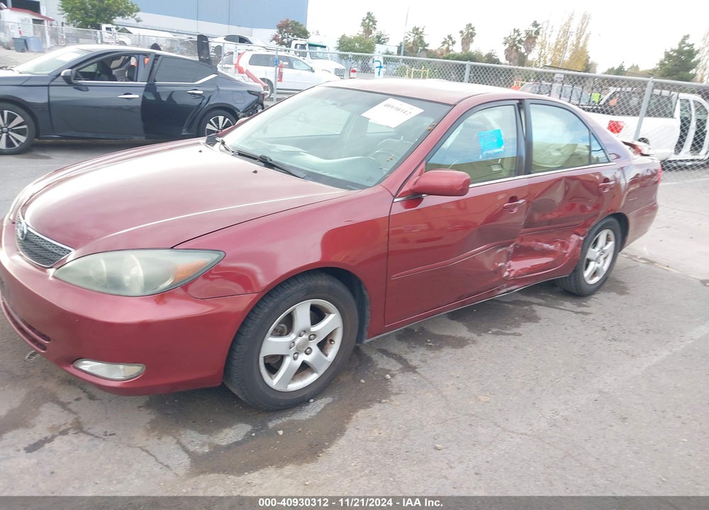 2004 TOYOTA CAMRY SE V6 VIN: 4T1BA30K94U502458