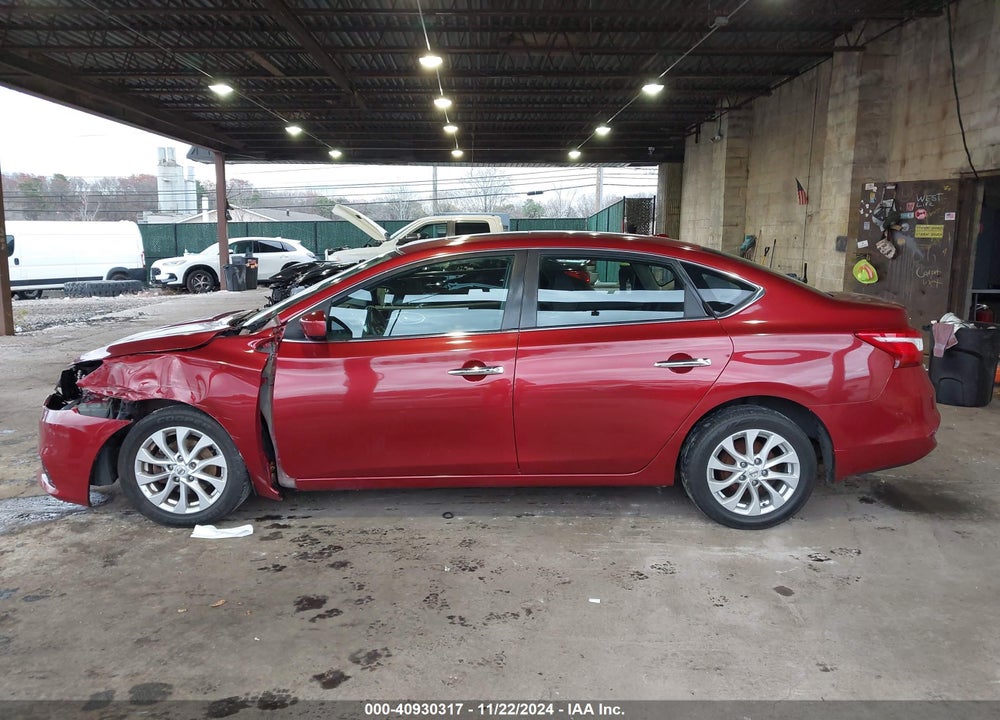 2017 NISSAN SENTRA SV VIN: 3N1AB7AP9HY250389