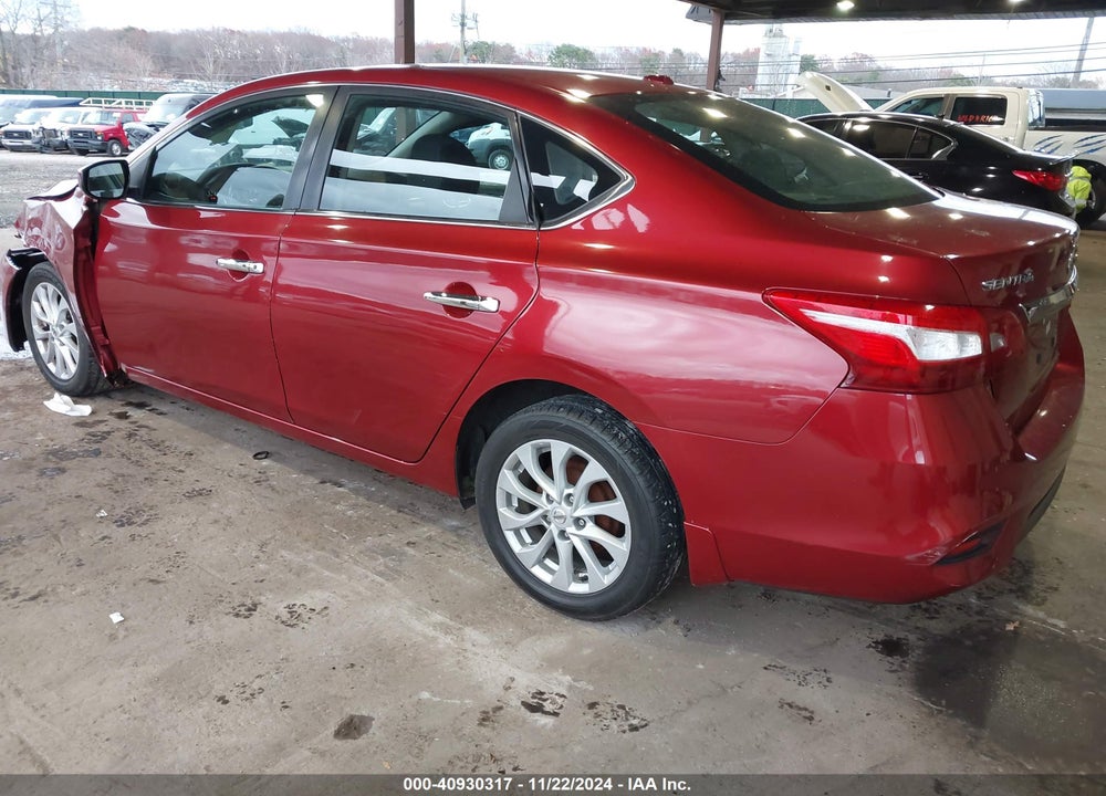 2017 NISSAN SENTRA SV VIN: 3N1AB7AP9HY250389