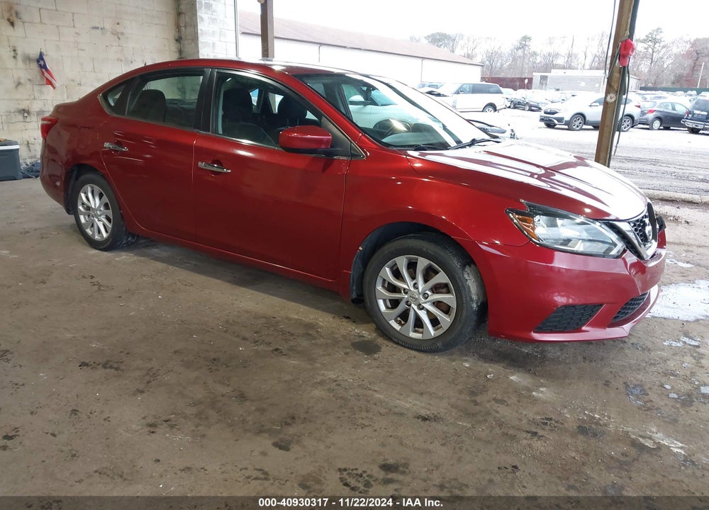 2017 NISSAN SENTRA SV VIN: 3N1AB7AP9HY250389
