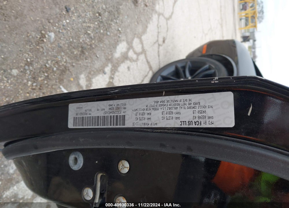 2017 DODGE CHALLENGER SXT VIN: 2C3CDZAG5HH514357